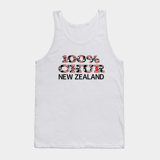 100% CHUR New Zealand Tank Top by mailboxdisco